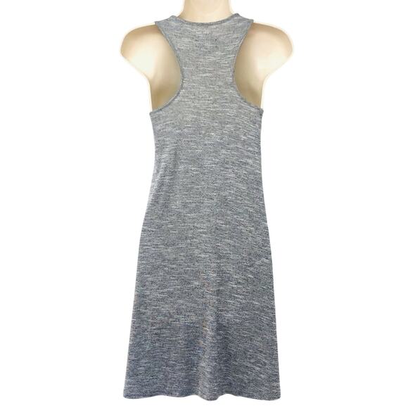 Lou & Grey Gray Racerback Midi Tank Dress Signature Soft Blend Scoop Neck - Picture 12 of 16